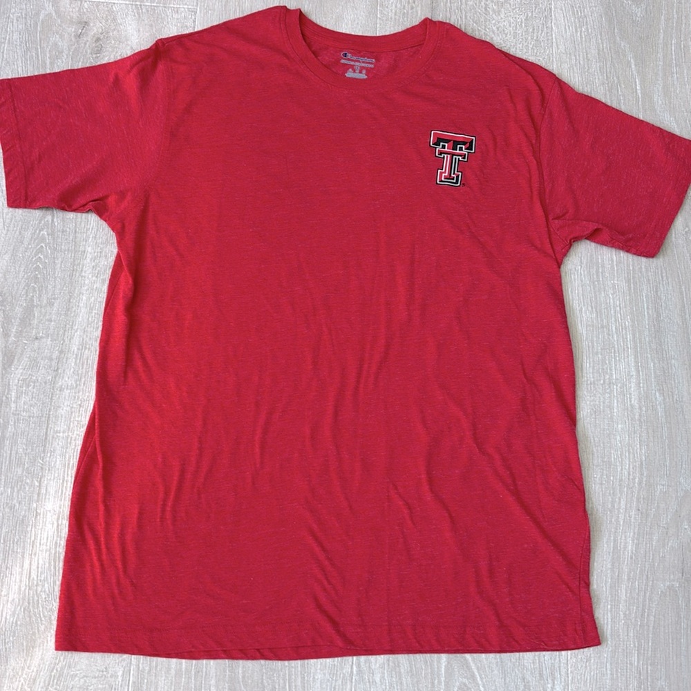 Champion NCAA Texas Tech University Red Raiders T-Shirt Men’s size 2XL